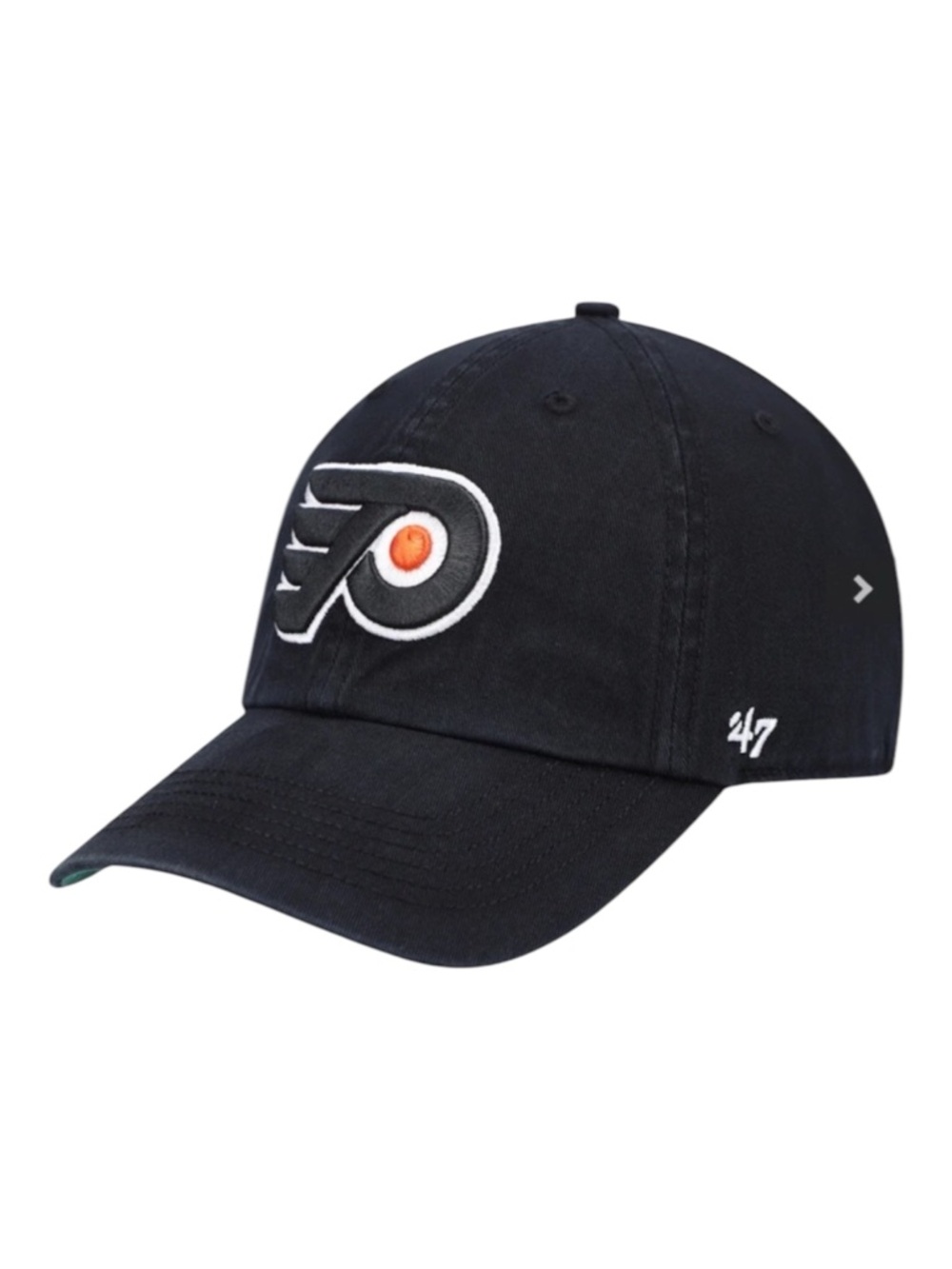 Men’s Philadelphia Flyers ‘47 Black Team Franchise Fitted Hat Large